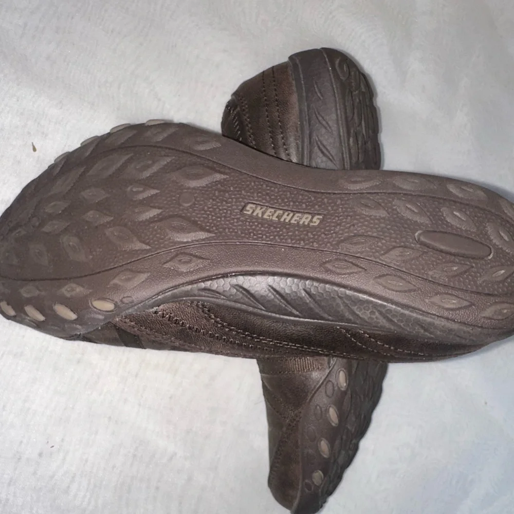 Skechers Women Chocolate Brown Sneakers.   (#104)